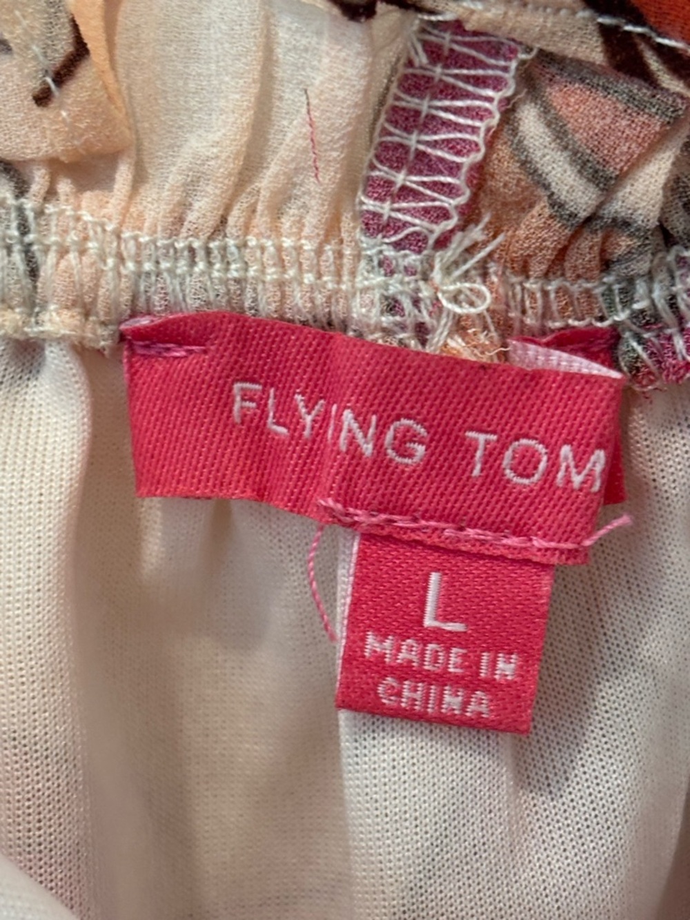 Flying Tomato Bohemian Floral Print‎ Top - Picture 3 of 6